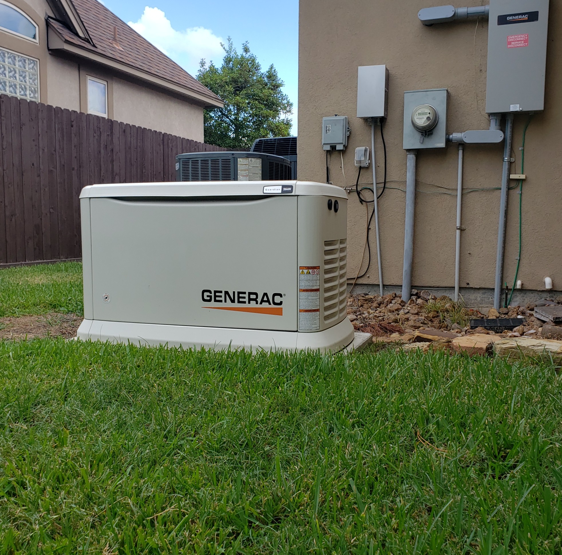 Generator installation